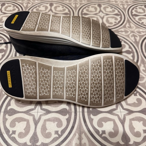 Cole Haan Original Grand Original Perforated Leather Marine Navy size 8 - Picture 5 of 16